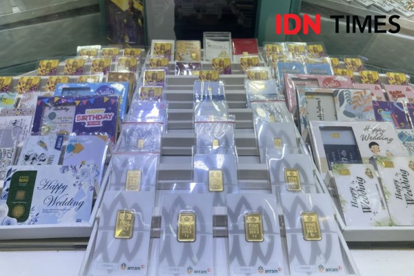 Harga Emas Antam Melonjak Tajam Senin Pagi: Naik Rp23 Ribu!