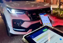 Lampu Motor Dakar Carbon RSi: Canggih, Terhubung HP, Autovision