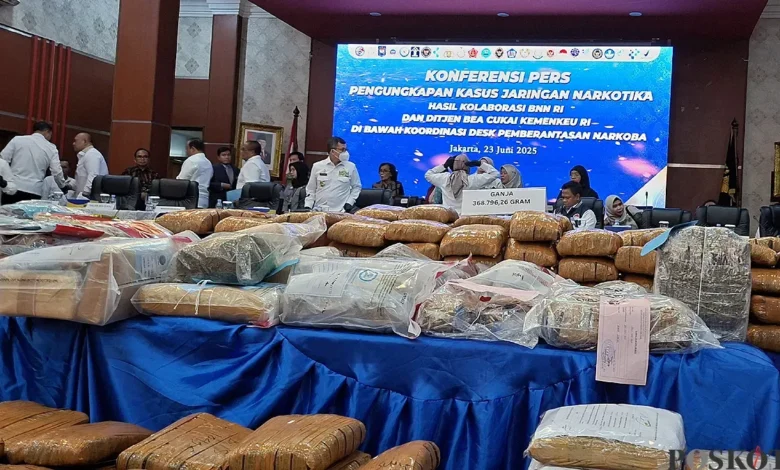 BNN & Bea Cukai Bongkar Jaringan Narkoba Raksasa: 285 Tersangka Ditangkap!