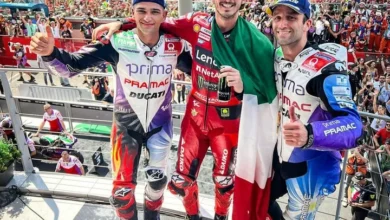 Bagnaia Podium, Marquez Crash! MotoGP Italia 2023