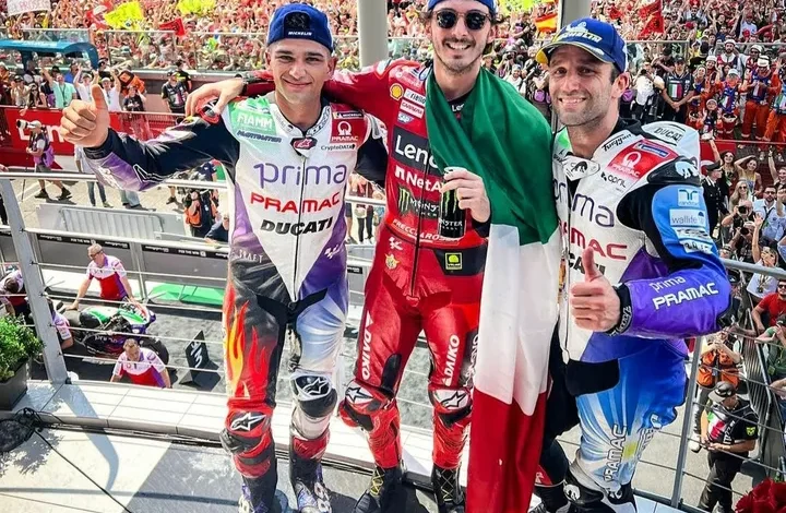 Bagnaia Podium, Marquez Crash! MotoGP Italia 2023