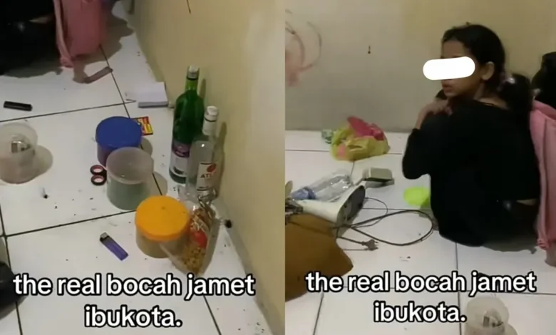 Bocah Perempuan Mabuk TikTok: Kosan, Minuman Keras, Viral