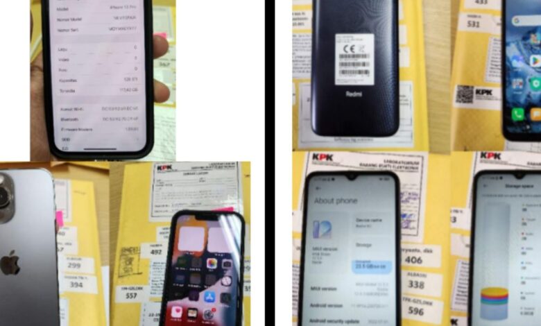 HP Sitaan KPK Dilelang Murah, Mulai Rp 153 Ribu!