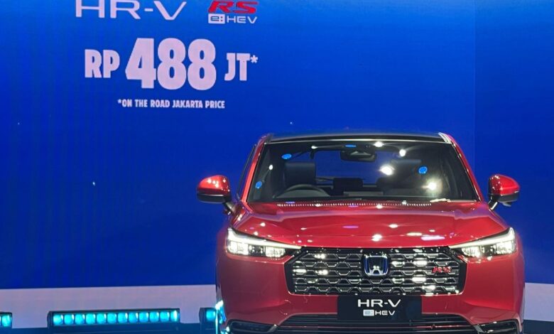 Honda HR-V Hybrid Baru: Harga Rp449 Juta, Spesifikasi Canggih?