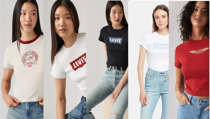 Kaos Levis Graphic: Stylish, Aktif, dan Nyaman untuk Wanita