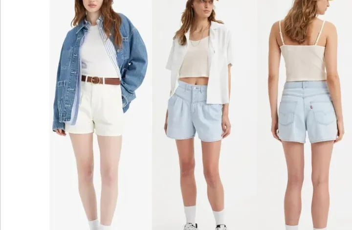 Levi's Mom Shorts: Santai Stylish, Cocok Aktivitas Sehari-hari