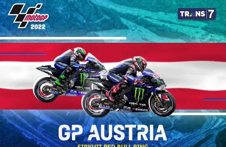 Nonton MotoGP Austria 2022 Live Streaming Trans7!