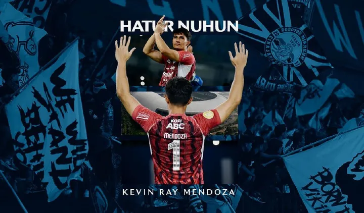 Persib Bandung Lepas Kevin Mendoza: Legenda Asing Pamit dari Bandung
