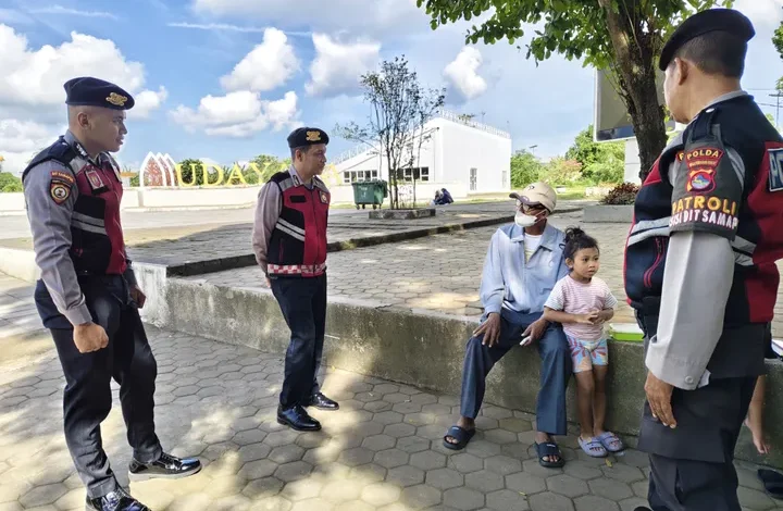 Polda NTB Jaga Wisata Taman Udayana: Patroli Presisi Amankan Lombok