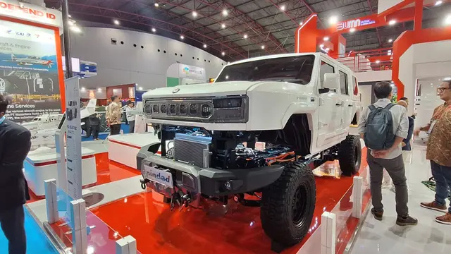 Prabowo Ungkap Kendaraan Listrik Pindad: Maung MV3 Futuristik