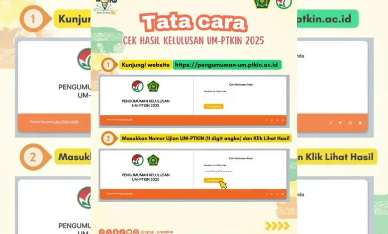 Rahasia Lolos UMPTKIN 2025: Cek Pengumuman Resmi Sekarang!