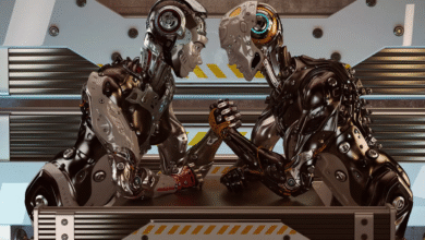 Robot Humanoid Tinju: Pertarungan Epik Bak Film Real Steel