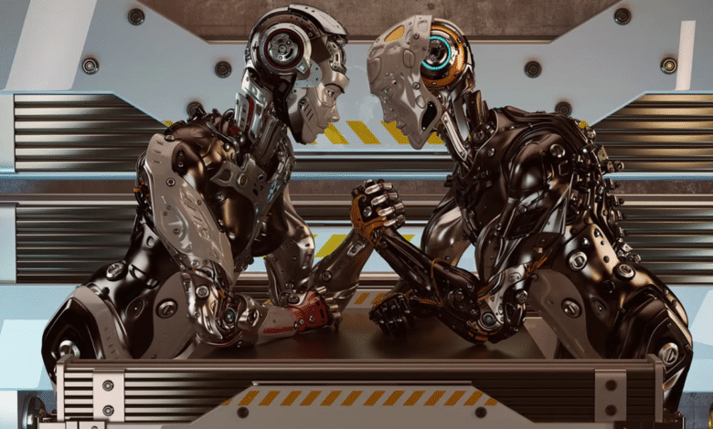 Robot Humanoid Tinju: Pertarungan Epik Bak Film Real Steel