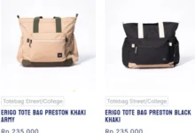 Tas Erigo Preston: Stylish, Fungsional, Teman Aktivitas Harian Anda