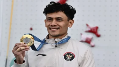 Veddriq Leonardo: Emas Olimpiade Paris 2024, Panjat Tebing Indonesia!