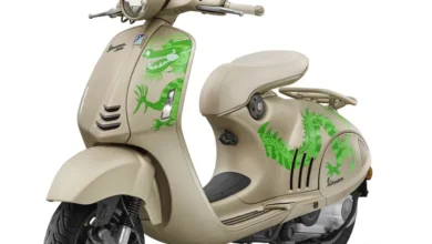 Vespa Edisi Terbatas Naga Imlek: Koleksi Mewah Tahun Baru