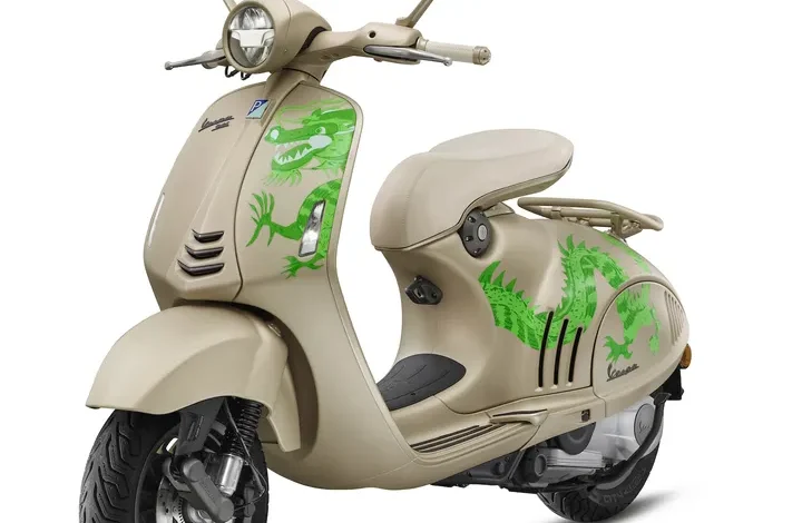 Vespa Edisi Terbatas Naga Imlek: Koleksi Mewah Tahun Baru