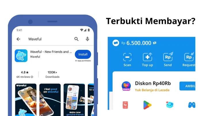 Waveful: Aplikasi penghasil uang? Ulasan jujur dan aman