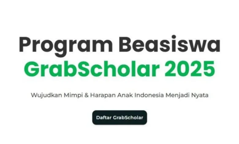 Raih Beasiswa GrabScholar 2025: Magang & Sukses Berkarier
