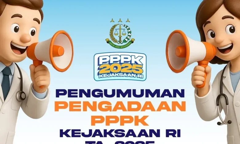 Rekrutmen PPPK Kejaksaan RI 2025: Tenaga Kesehatan, Daftar Sekarang!