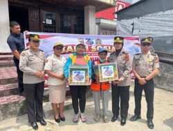Sambut HUT Humas Polri ke-75, Polda Maluku Salurkan 100 Paket Sembako