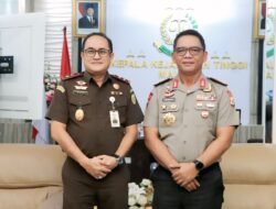 Terima Kunjungan Kapolda , Kajati Maluku Perkuat Sinergitas Antar Penegak Hukum 