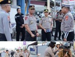 Implementasi 100 Hari Kerja Kapolri, Kapolda Maluku Pimpin Langsung Gatur Lalin di Ambon